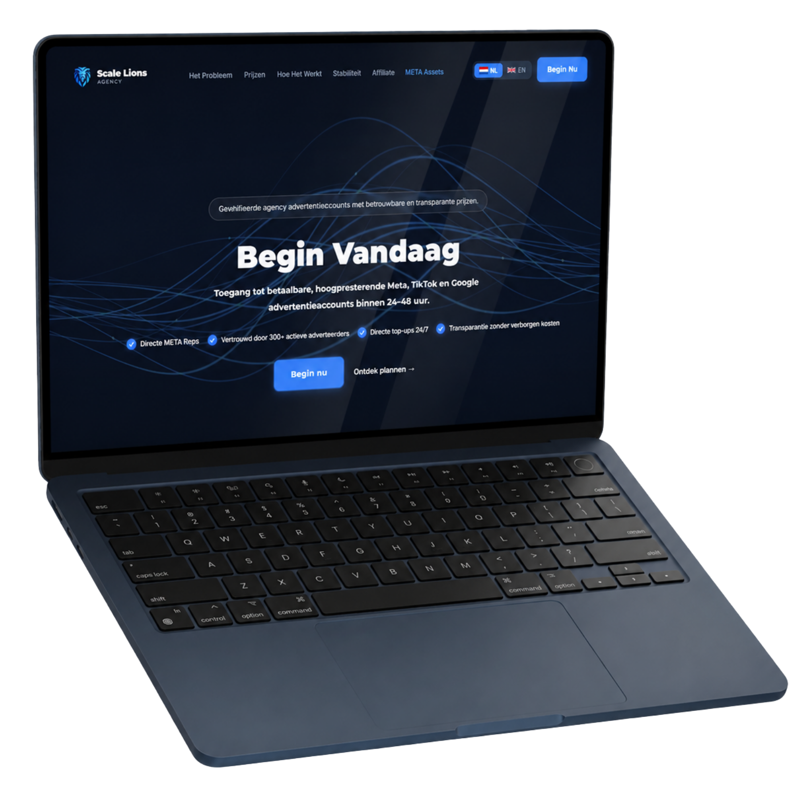 Web design voorbeeld